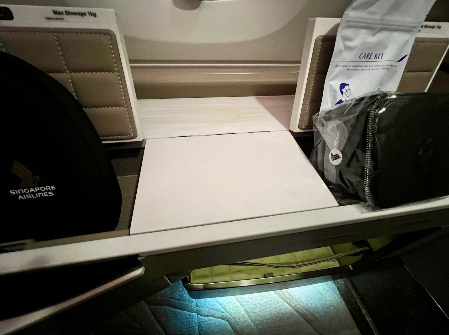 <p>Customers shouldn't have any issue finding a place for their stuff — and the closet is likely especially helpful to business passengers flying with a suit.</p>