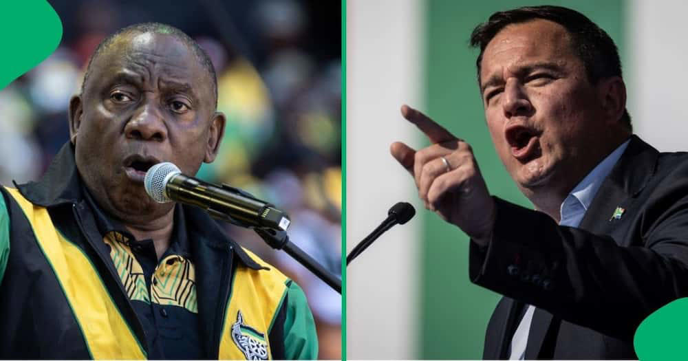 cyril ramphosa calls out john steenhuisen and helen zille in scathing letter