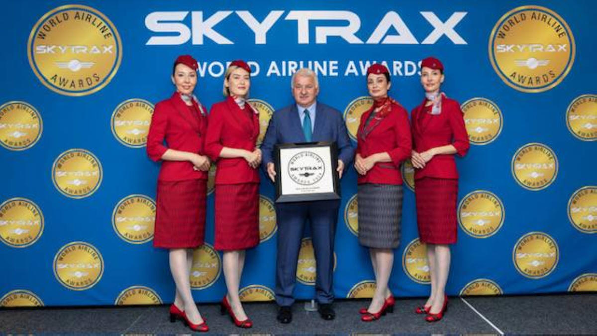 turkish airlines named best airline in europe at skytrax awards