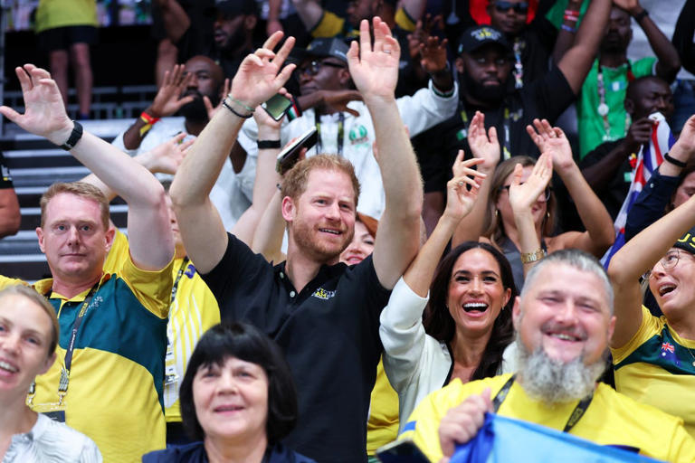 Prince Harry founded the Invictus Games competition to give wounded warriors a space to compete. ODD ANDERSEN/AFP via Getty Images