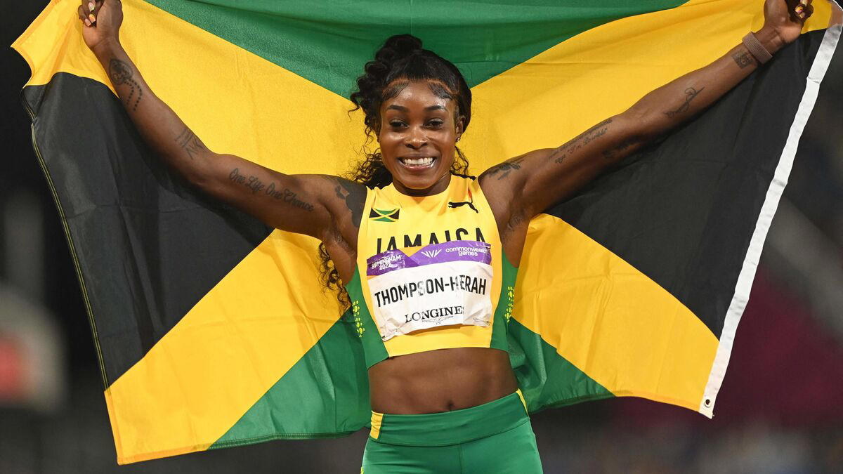 jo paris 2024, athlétisme : la quintuple championne olympique elaine thompson-herah forfait et « effondrée »