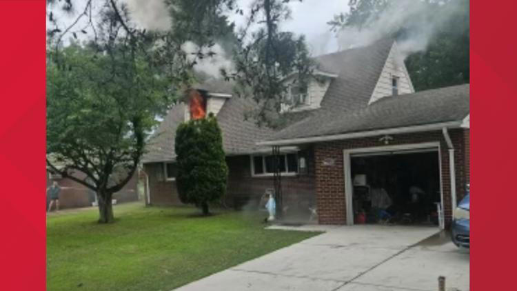 One resident hurt in Norfolk house fire