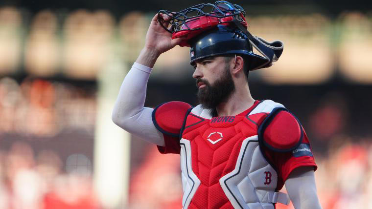red sox reinstate catcher, option two players to triple-a