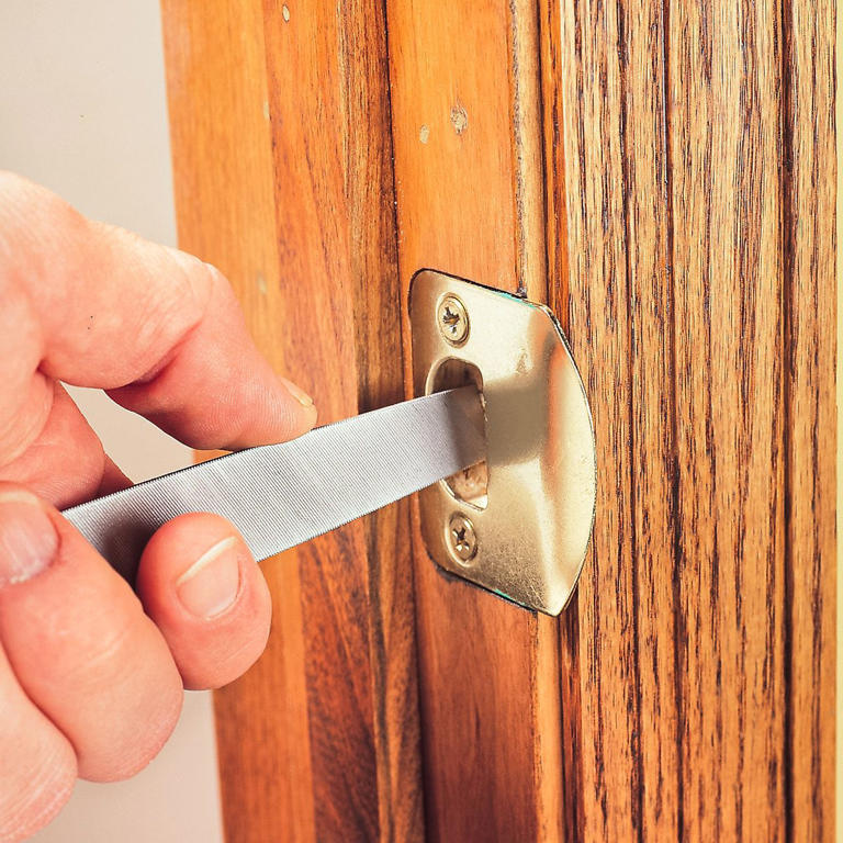 Door Won&rsquo;t Latch? Here&rsquo;s an Easy Fix