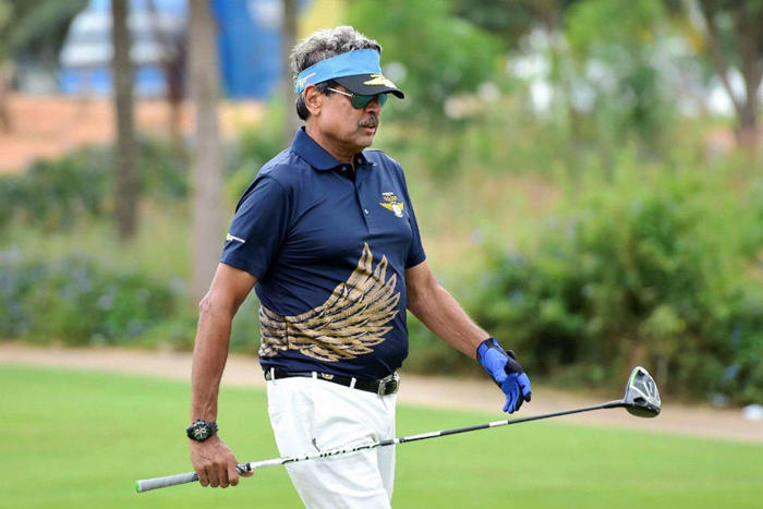 kapil dev pledges to do his best in new role as president of the professional golf tour of india