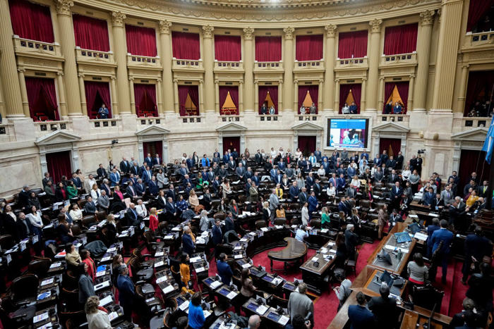 cámara de diputados argentina aprueba las primeras leyes de reformas impulsadas por milei