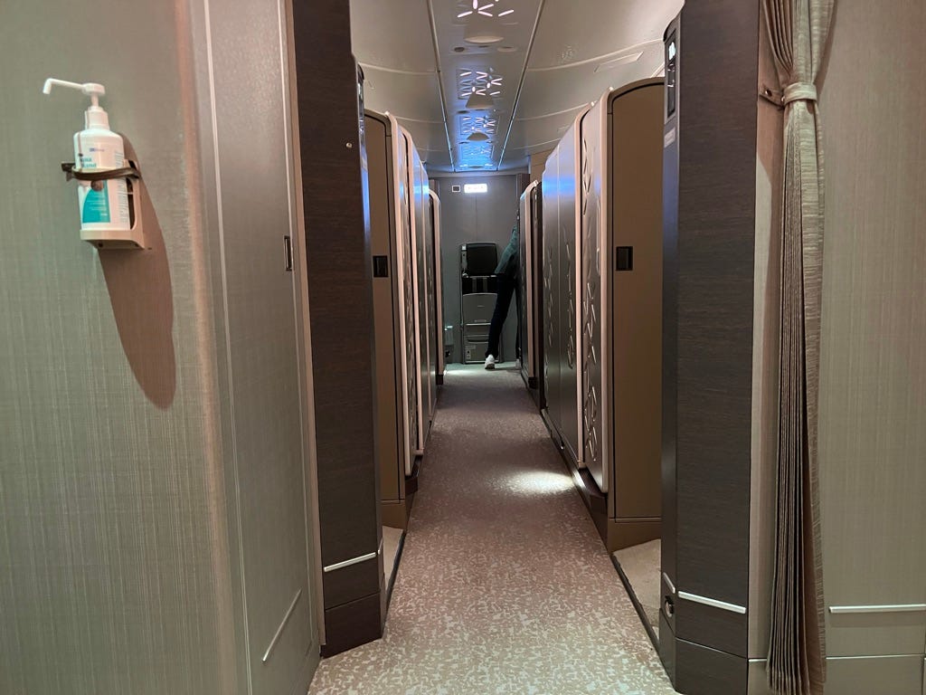 <p>Privacy is among the most requested amenities from customers for premium cabins. Carriers like Air India and <a href="https://www.businessinsider.com/british-airways-club-suite-business-class-london-nyc-review-photos-2024-3">British Airways have recently added doors to their business class</a>. American Airlines hopes to launch its new door-equipped Flagship cabin later this year.</p><p>Meanwhile, <a href="https://www.businessinsider.com/emirates-airlines-first-class-flight-review-lie-flat-bed-shower-2023-4">Emirates announced first-class suites</a> with sliding doors in 2017, shortly after Singapore's own launch.</p>