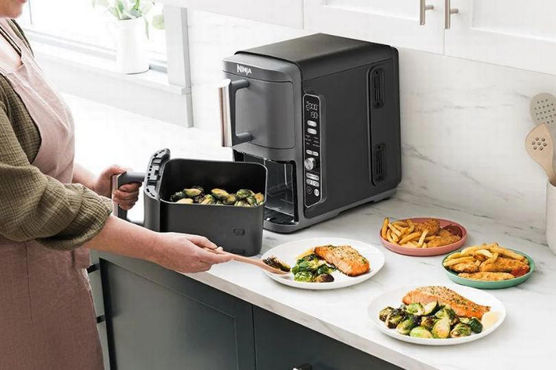 amazon, ninja's 'best-ever' double stack air fryer drops to lowest price in flash sale