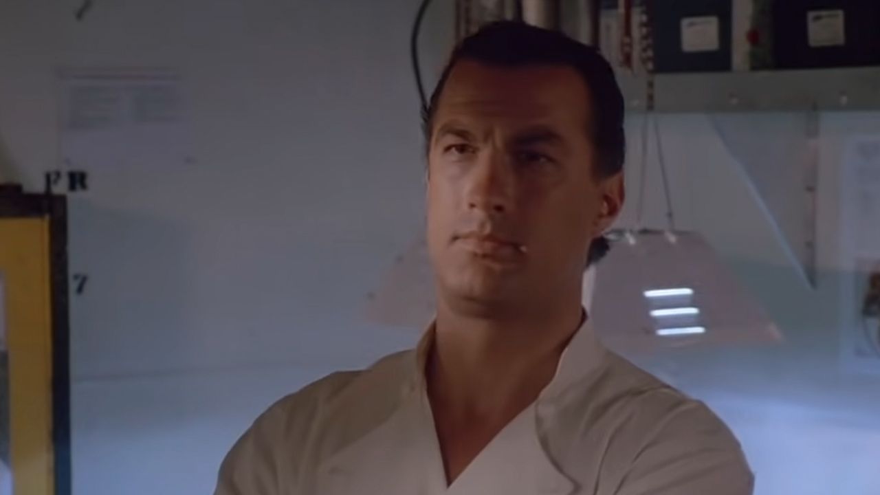 <p>                     Say what you want about the ridiculousness of any Steven Seagal movie, but <em>Under Siege</em> is pretty darn awesome. Tommy Lee Jones absolutely chews up the scenery with his over-the-top and fantastic performance as the bad guy and the movie set and filmed on one of the most important battleships in the history of the U.S. Navy, the USS Missouri.                   </p>