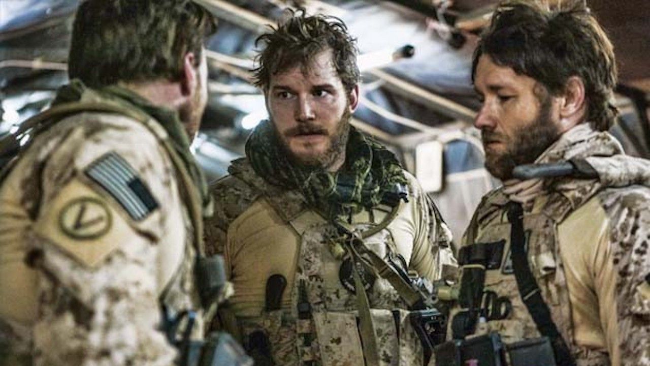 <p>                     While <em>Zero Dark Thirty</em> is partially about the CIA's hunt for Osama Bin Laden, the movie also includes extensive scenes with the SEAL Team 6, led by characters played by Joel Edgerton and Chris Pratt. It's a fascinating look into the preparation for their raid of Bin Laden's compound and his eventual death.                   </p>