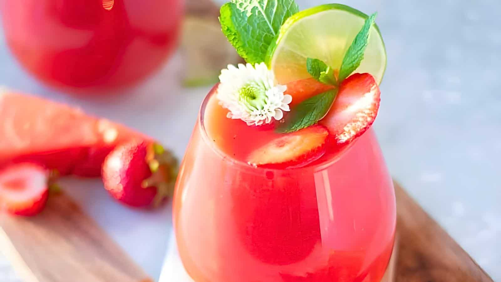 <p>Beat the summer heat with this Strawberry Watermelon Rosé Sangria! Packed with fresh fruit and a splash of rosé, it’s the perfect cocktail for a sunny day. Serve chilled and enjoy the vibrant flavors.<br><strong>Get the Recipe: </strong><a href="https://alatinflair.com/strawberry-watermelon-rose-sangria/?utm_source=msn&utm_medium=page&utm_campaign=msn" rel="noopener">Refreshing Strawberry Watermelon Rosé Sangria</a></p>