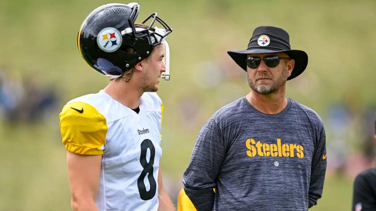 '100 percent bs!' kenny pickett's ex coach responds to steelers narrative