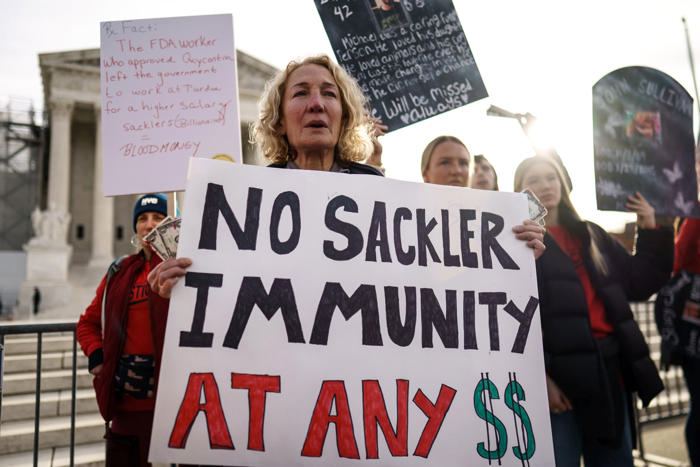 supreme court shreds nationwide $6 billion opioid settlement plan in ruling against sackler family