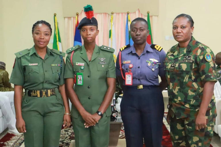 Nigerian Army promotes first female officer trained in UK military academy to Lieutenant