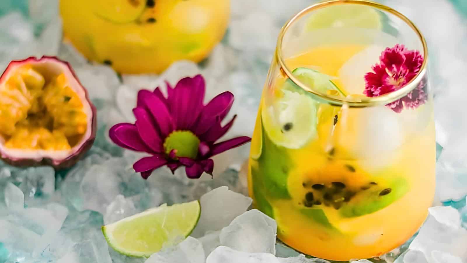 <p>Transport yourself to Brazil with a Passion Fruit Caipirinha. This classic summer cocktail gets a tropical twist with passion fruit, lime, and cachaça. It’s tart, sweet, and incredibly refreshing.<br><strong>Get the Recipe: </strong><a href="https://alatinflair.com/passion-fruit-caipirinha/?utm_source=msn&utm_medium=page&utm_campaign=msn" rel="noopener">Brazilian Passion Fruit Caipirinha Cocktail</a></p>