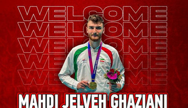 ο ολυμπιακός ανακοίνωσε την απόκτηση του ιρανού κεντρικού, μαχντί τζέλβε γκαζιάνι