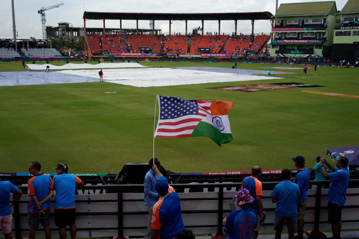 india v england live: t20 world cup semi-final score as rohit sharma and suryakumar yadav resume after rain break