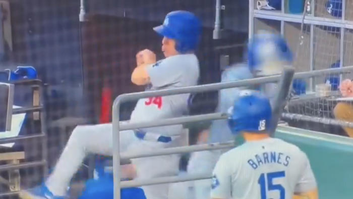 shohei ohtani saved from line drive to the face by dodgers ball boy’s catch of the year