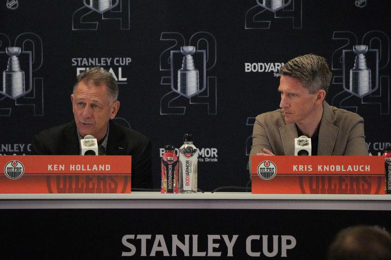 gm ken holland parts ways with oilers