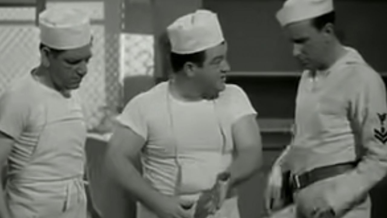 <p>                     If anything, you can argue there are too few great comedies about the Navy. The Army has its fair share, but it's pretty thin for the sailors. One great exception is the ridiculous <em>In The Navy</em> starring Abbott & Costello. Sure, it's certainly dated, but it's still pretty darn funny. Abbott & Costello are their usual ridiculous selves and there are some great moments of hilarity any sailor would appreciate.                   </p>