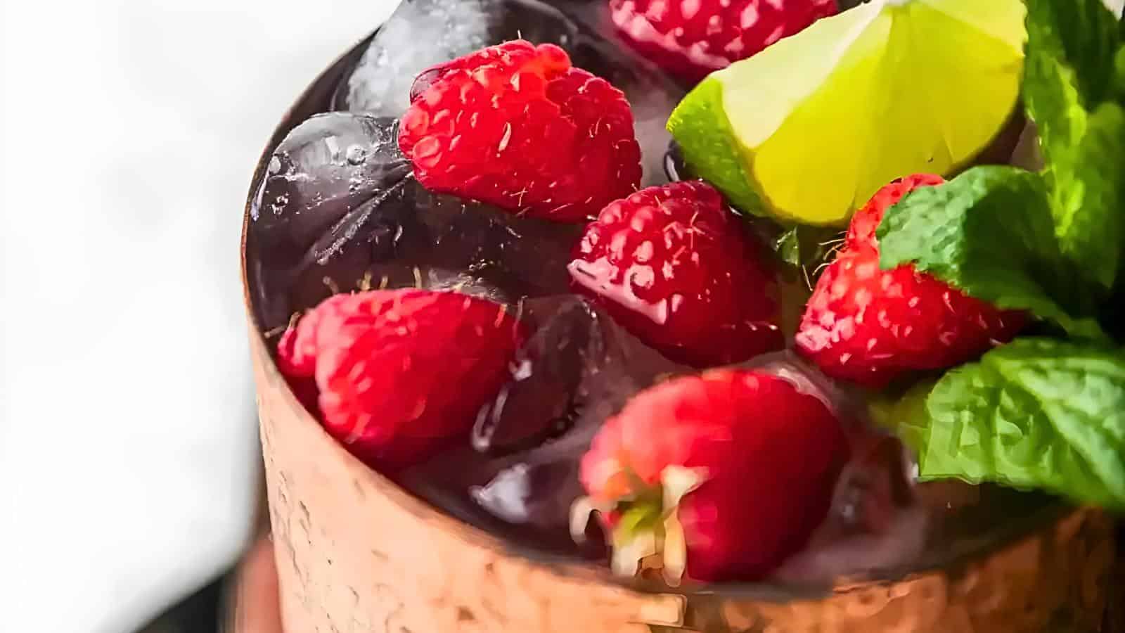 <p>A Raspberry Moscow Mule is a refreshing twist on the classic. Fresh raspberries, ginger beer, and lime come together for a fizzy, fruity summer drink. Make a mocktail version for a non-alcoholic treat!<br><strong>Get the Recipe: </strong><a href="https://www.sweetteaandthyme.com/raspberry-moscow-mule-cocktail-mocktail/?utm_source=msn&utm_medium=page&utm_campaign=msn" rel="noopener">Raspberry Moscow Mule Cocktail (+ Mocktail!)</a></p>