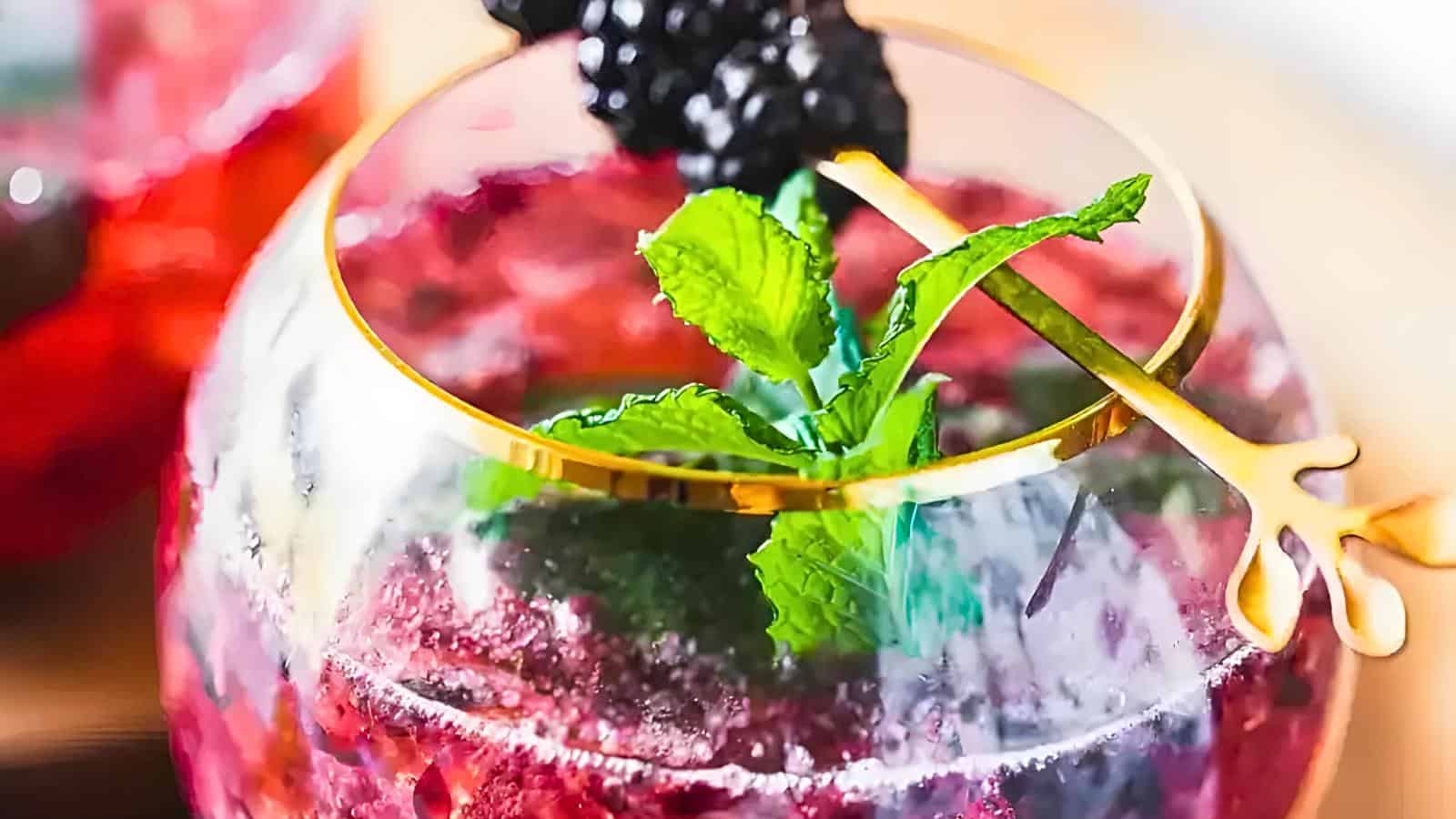 <p>The Blackberry Bourbon Smash is a perfect blend of sweet and strong. Fresh blackberries, mint, and bourbon come together in this easy-to-drink summer cocktail. Serve over ice for a cooling treat.<br><strong>Get the Recipe: </strong><a href="https://www.sweetteaandthyme.com/blackberry-bourbon-smash-cocktail/?utm_source=msn&utm_medium=page&utm_campaign=msn" rel="noopener">Blackberry Bourbon Smash</a></p>
