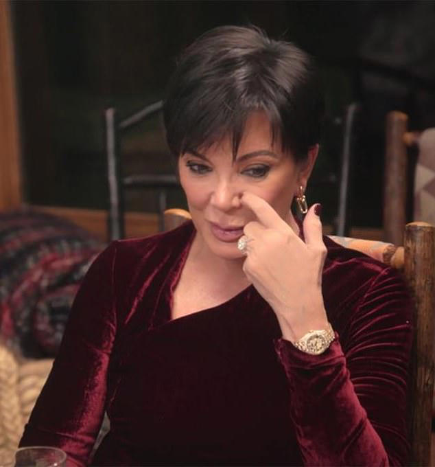 kris jenner, 68, is 'really emotional' as she cries after medical scan found tumor in new the kardashians teaser: 'they found something'