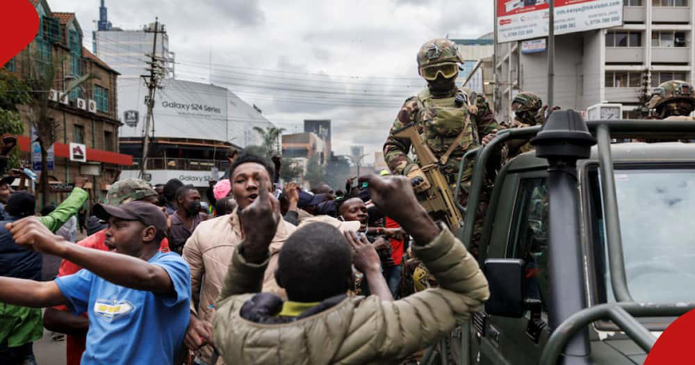 court allows ruto to use military to deal with protesters
