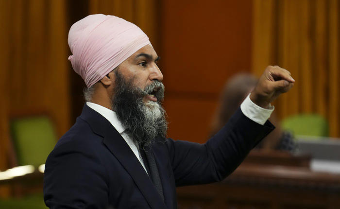 jagmeet singh makes his case to alberta's new ndp leader amid party separation talks
