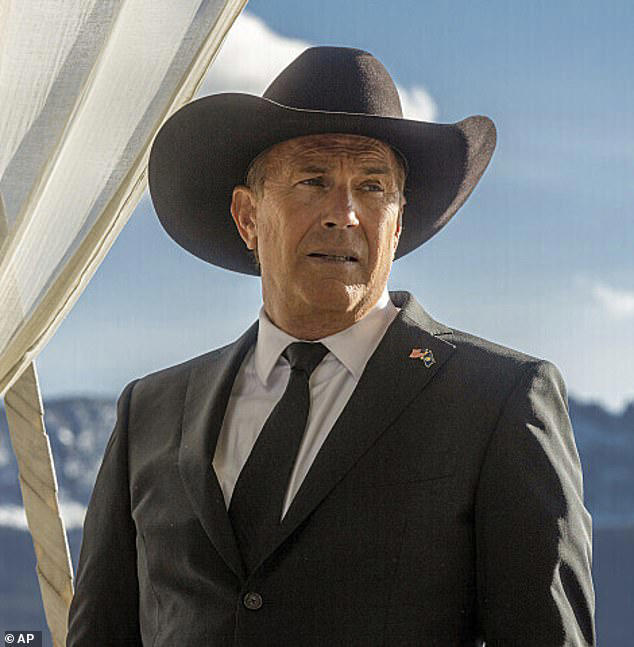 kevin costner says he 'makes movies for men' - but that he also writes strong female characters... after awkward exchange with gayle king over yellowstone drama