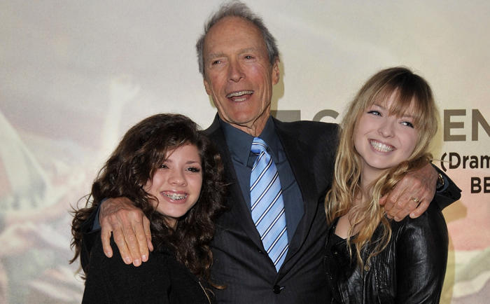 clint eastwood, 94, makes rare appearance to walk daughter morgan down the aisle