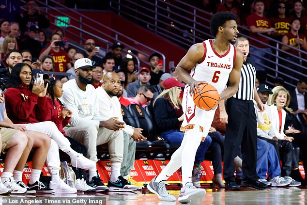 Bronny James Is A LAKER! LeBron's Son Is Drafted By Los Angeles In The ...