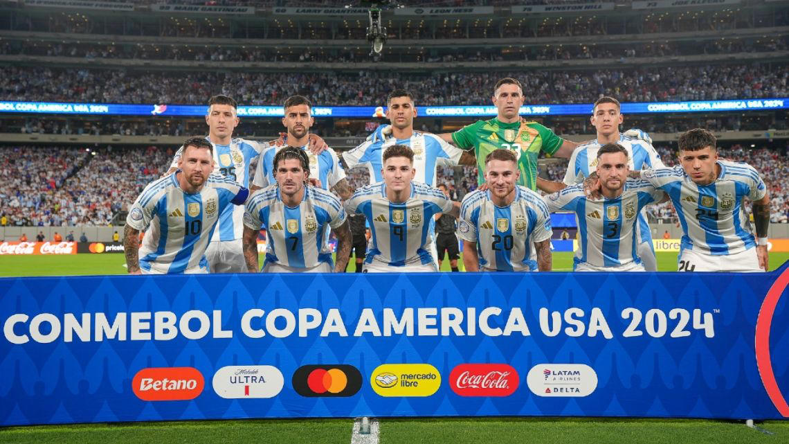 la baja sensible que tendrá la selección argentina para en partido ante perú por la copa américa 2024