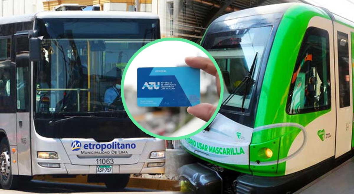 atu lanza la tarjeta única que conectará metropolitano, tren eléctrico y corredores: ¿cómo obtenerla?