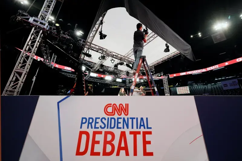 美國大選首場辯論 cnn拒白宮記者團入場