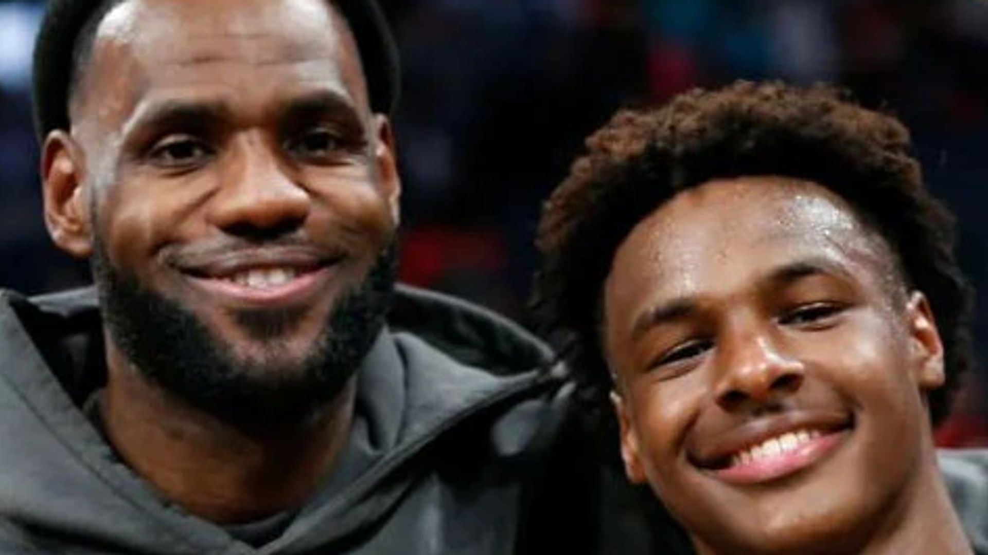 Lakers Star LeBron James And Son Bronny, 19, Make History In Emotional ...