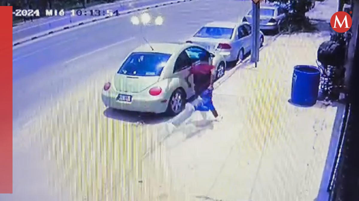 así fue el ataque a balazos que dejó una pareja muerta en calles de san pedro | video