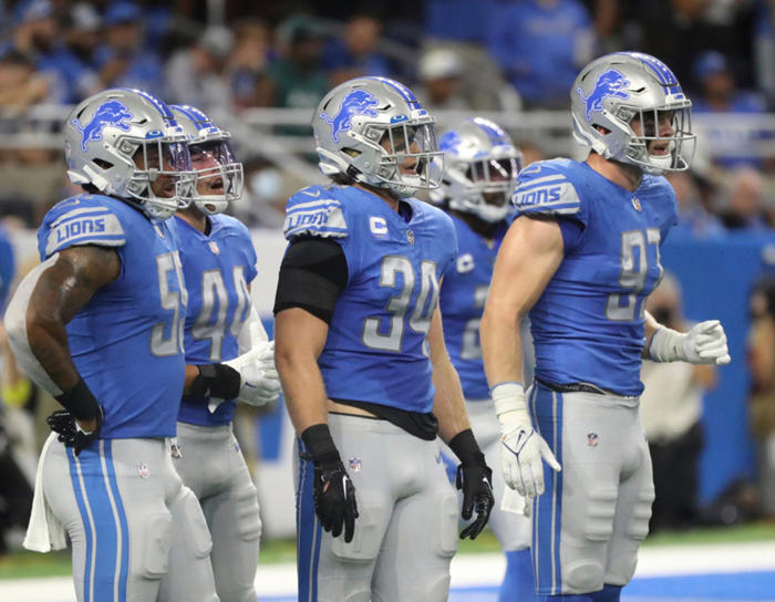 lions linebacker unit rated third in nfc north