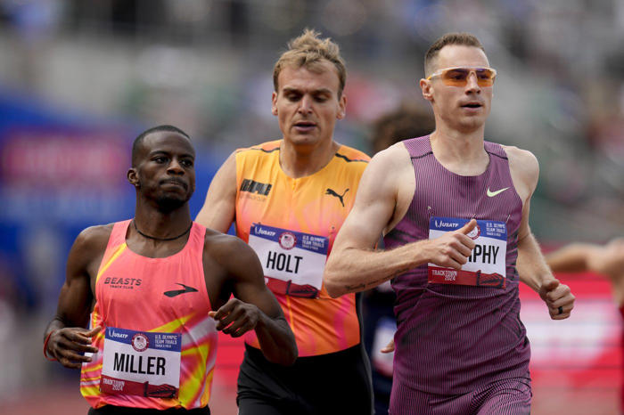 unsponsored entering olympic trials, eric holt strikes deal with puma before advancing in 800 meters