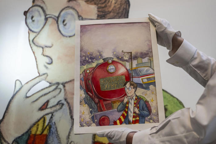 ประมูลภาพวาดต้นฉบับปก “แฮร์รี่ พอตเตอร์” จบที่ 70 ล้านบาท