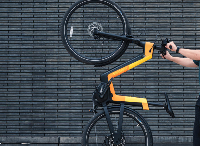 met deze e-bike kan je 200 kilometer lang een gesprek voeren