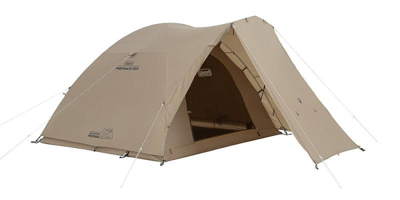 新色を纏ったコールマンの定番テント「タフドーム」は換気機能が強化。蒸し暑い夏も涼しく過ごそう