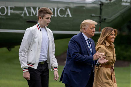 Barron Trump keeps $2,495 piece of equipment in a room in Mar-a-Lago according to his dad