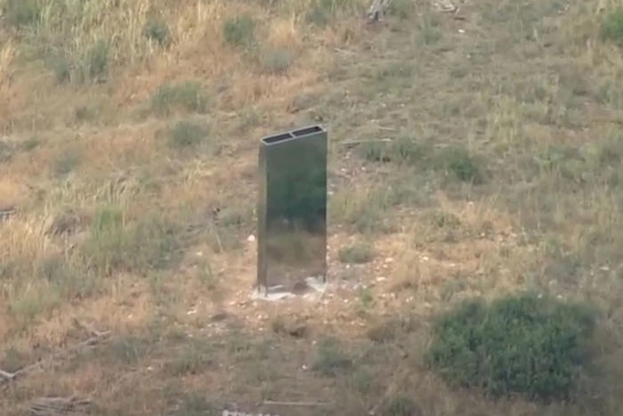 new mysterious monolith appears in colorado just days after another was removed in nevada