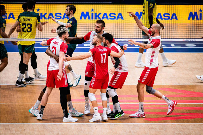 brasil perde para polônia e se despede da liga das nações de voleibol masculino