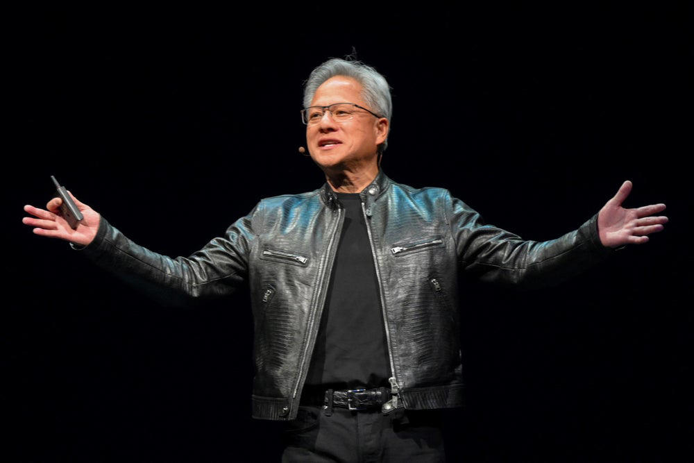 amazon, microsoft, in just 5 words, nvidia ceo jensen huang summed up the company's ai chip dominance strategy