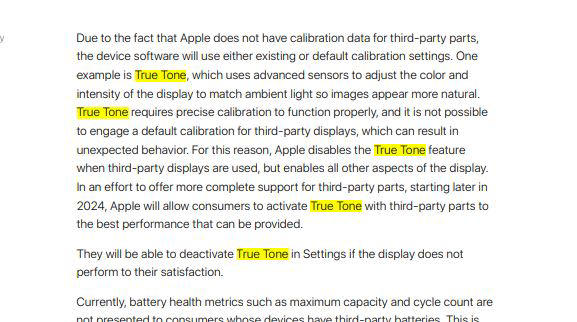 apple、iphoneの“非純正品を使った修理”による機能制限を緩和する方針 法規制など影響か、年内めどに実施へ