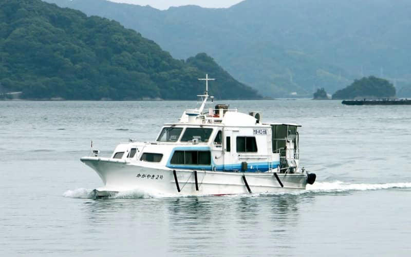 来年3月で休止、竹原市と呉市の大崎下島を結ぶ高速船