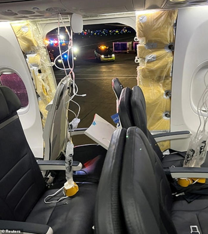 boeing's bizarre excuse after door flew off alaska airlines plane