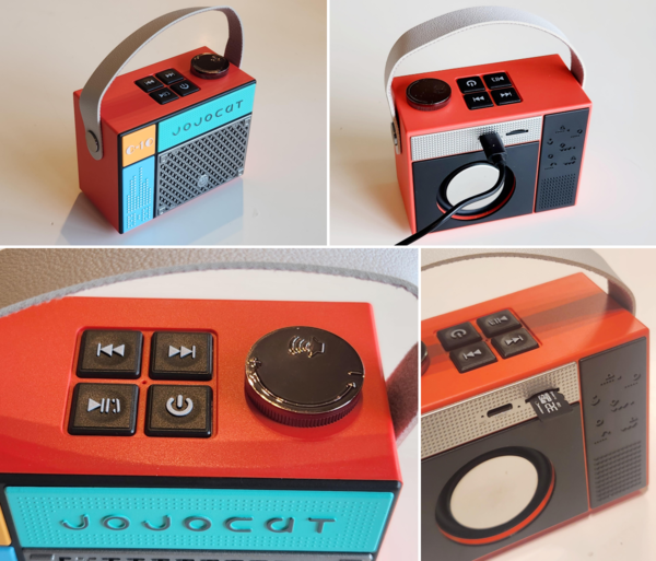 amazon, ファンシーでコンパクト「jojocat c-10」bluetoothスピーカーを発見！